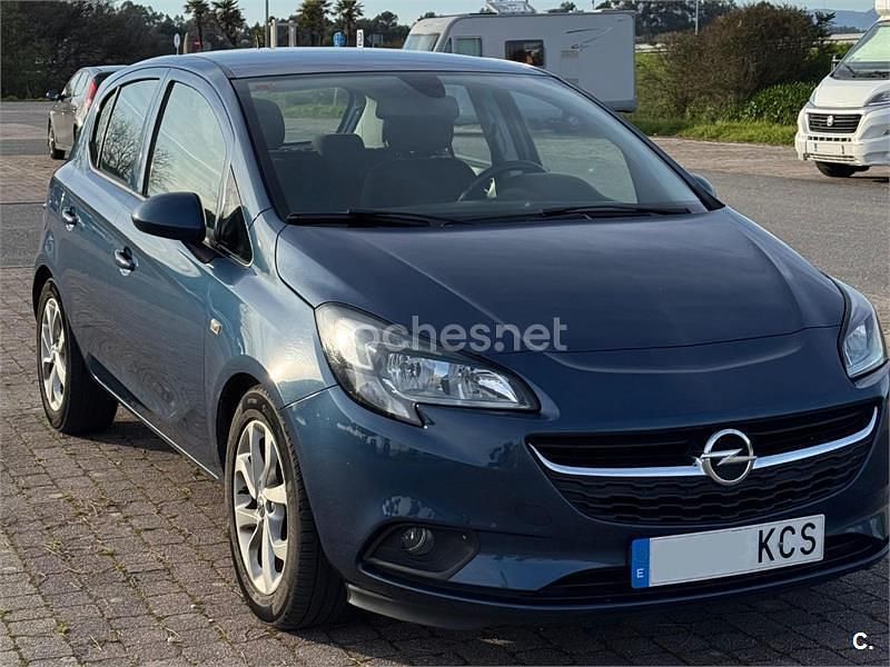 Usado Opel Corsa Selective 95 CV (69 kW) 2017 Azul Utilitario