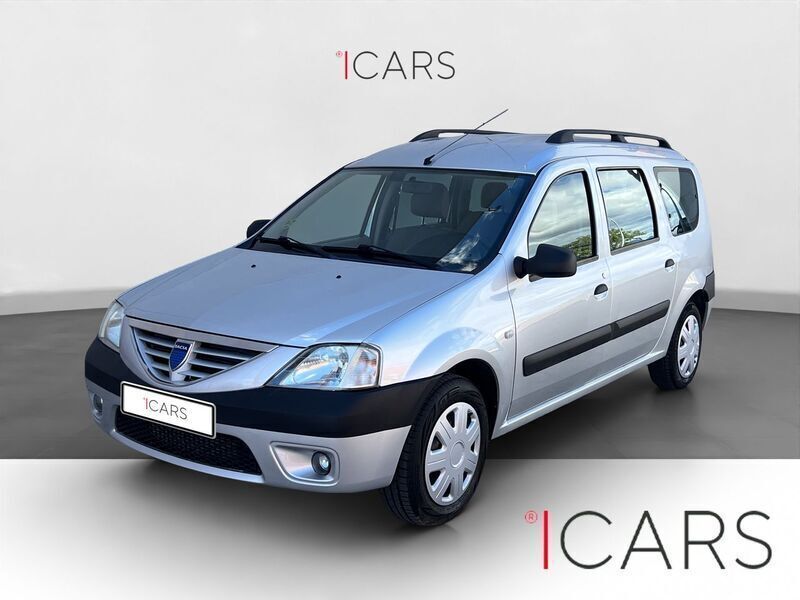 Gris Usado 2007 Dacia Logan MCV Lauréate Familiar | 6800 € - Imagen 1/4