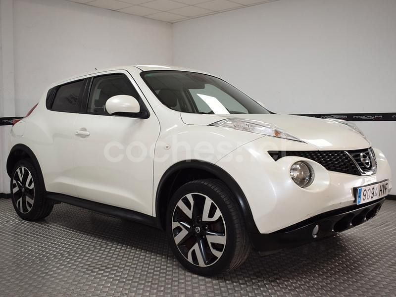 Käytetty Nissan Juke Tekna 110 HP (80 kW) 2014 Valkoinen Katumaasturi