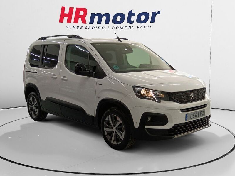 Blanco Usado 2020 Peugeot Rifter GT-line Monovolumen | 19.940 € (Precio justo) - Imagen 1/4