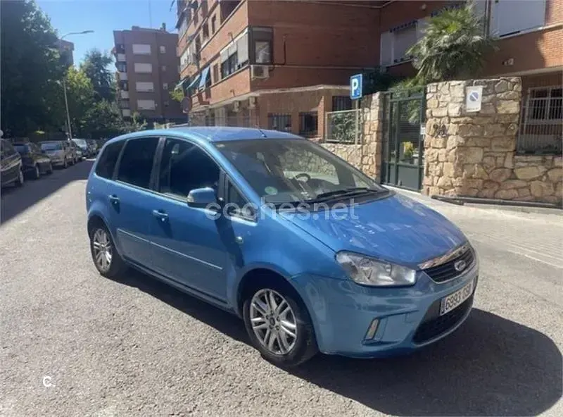 Usado Ford C-MAX Ghia 115 CV (84 kW) 2009 Azul Monovolumen