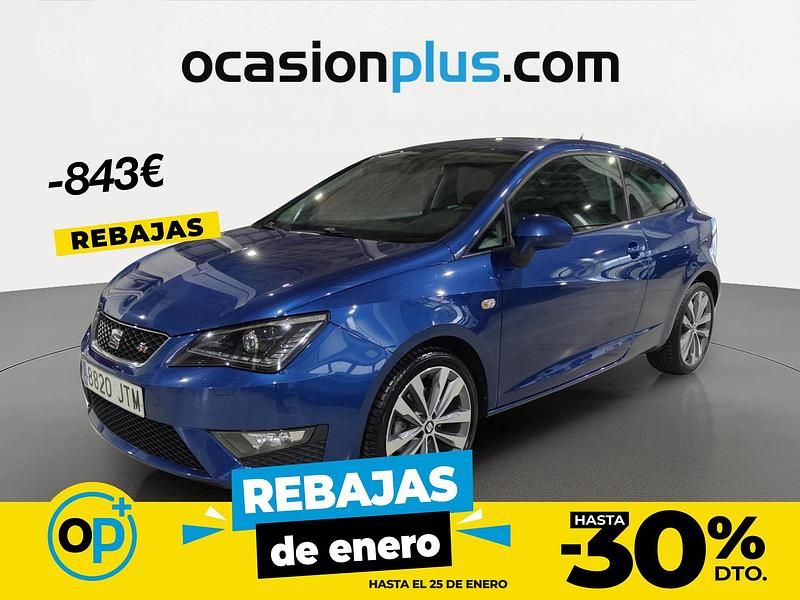 Azul Usado 2016 Seat Ibiza FR Utilitario | 11.390 € (Un poco caro) - Imagen 1/4