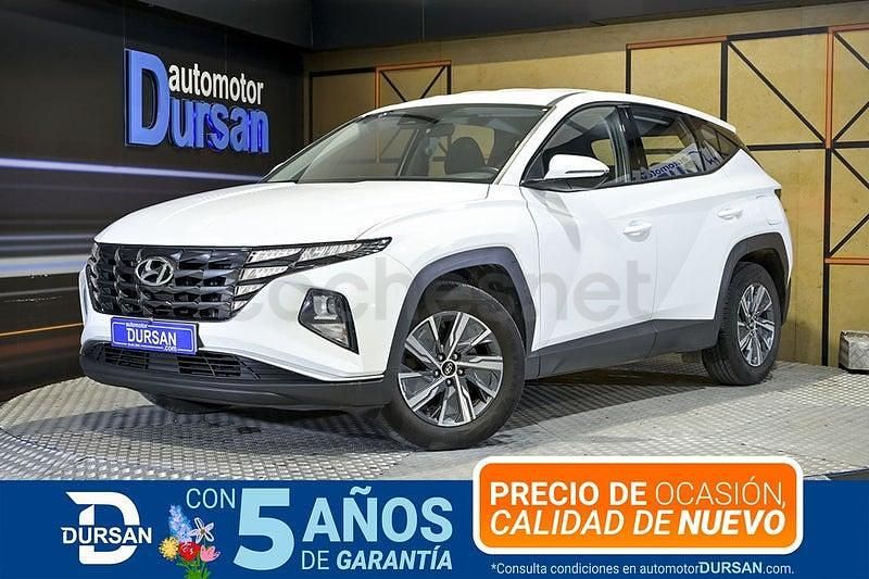 Usado Hyundai Tucson 136 CV (100 kW) 2022 Blanco SUV