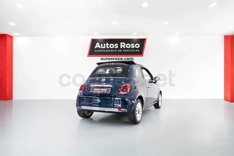 Usado Fiat 500C Dolcevita 70 CV (51 kW) 2021 Azul Descapotable