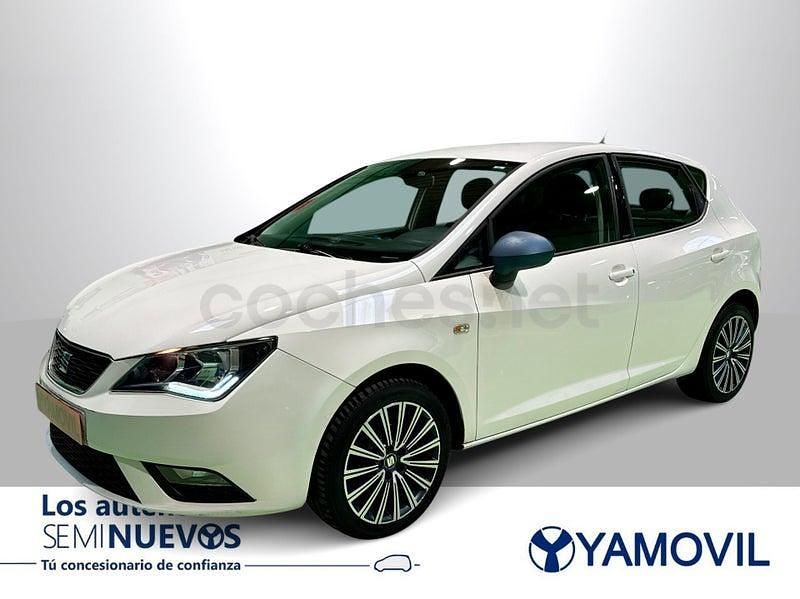 Usado Seat Ibiza CONNECT 95 CV (69 kW) 2016 Blanco Berlina