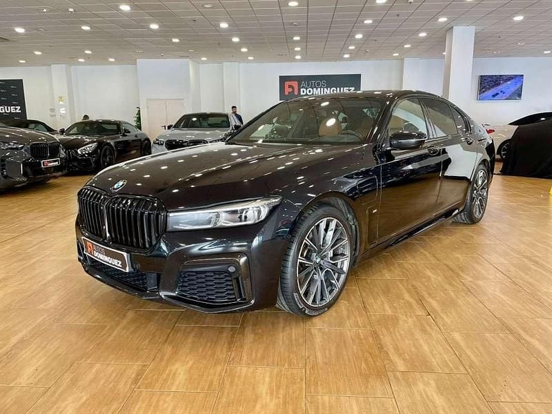 Usado BMW 745e 394 CV (289 kW) 2021 Negro Berlina