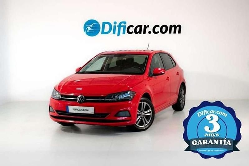 Usado VW Polo United 111 CV (81 kW) 2021 Rojo Berlina