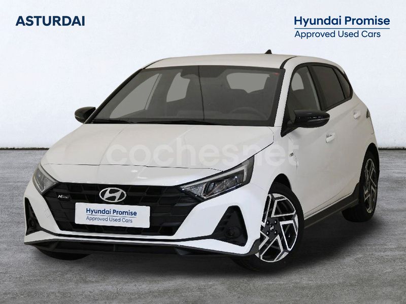 Blanco Usado 2023 Hyundai i20 N Line Berlina | 17.590 € (Precio justo) - Imagen 1/4