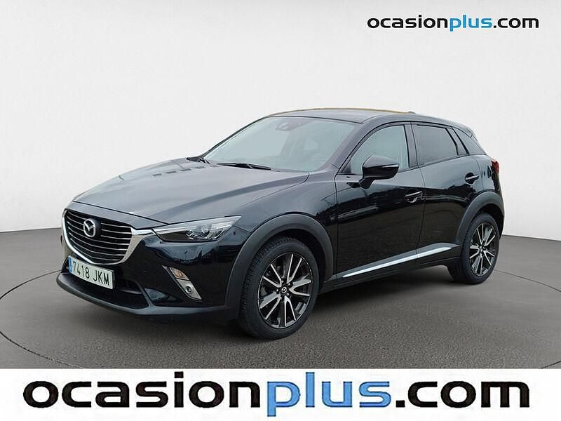 Negro Usado 2015 Mazda CX-3 Luxury SUV | 13.200 € (Precio justo) - Imagen 1/4