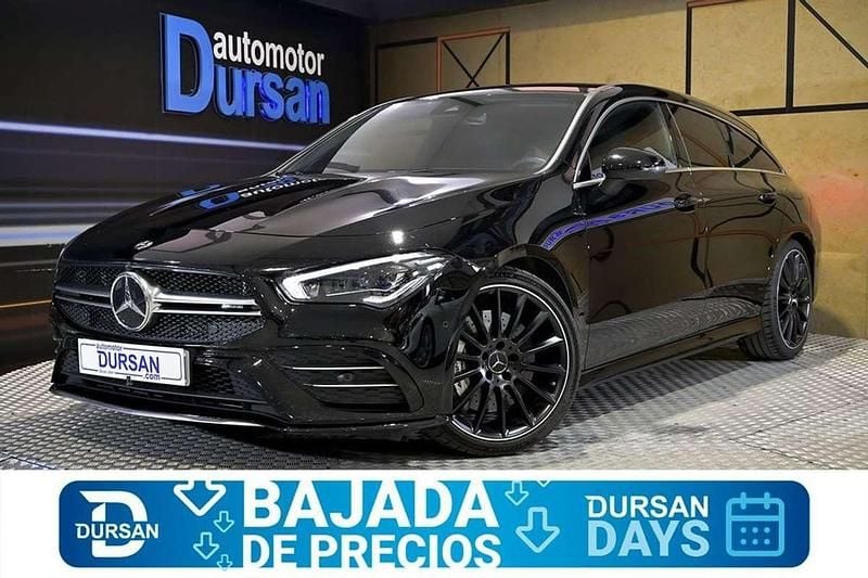 Negro Usado 2020 Mercedes CLA35 AMG AMG Familiar | 38.990 € - Imagen 1/4