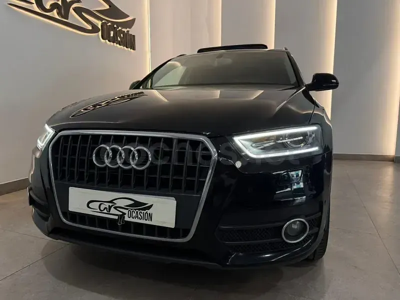 Usado Audi Q3 Ambition 140 CV (102 kW) 2013 Negro SUV