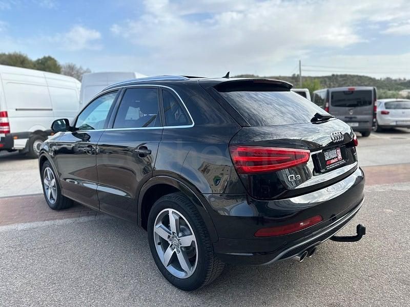 Usado Audi Q3 150 CV (110 kW) 2015 Negro SUV