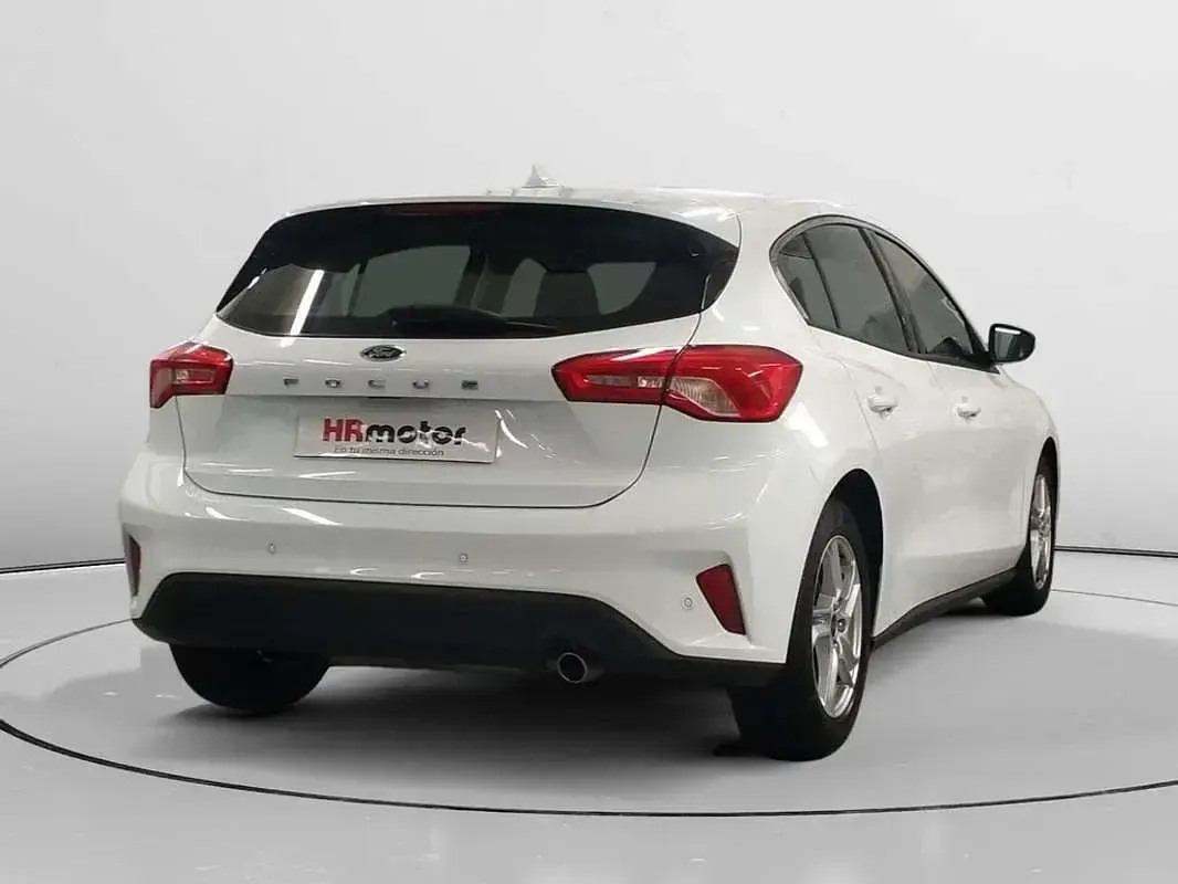 Usado Ford Focus Trend+ 95 CV (69 kW) 2019 Blanco Utilitario