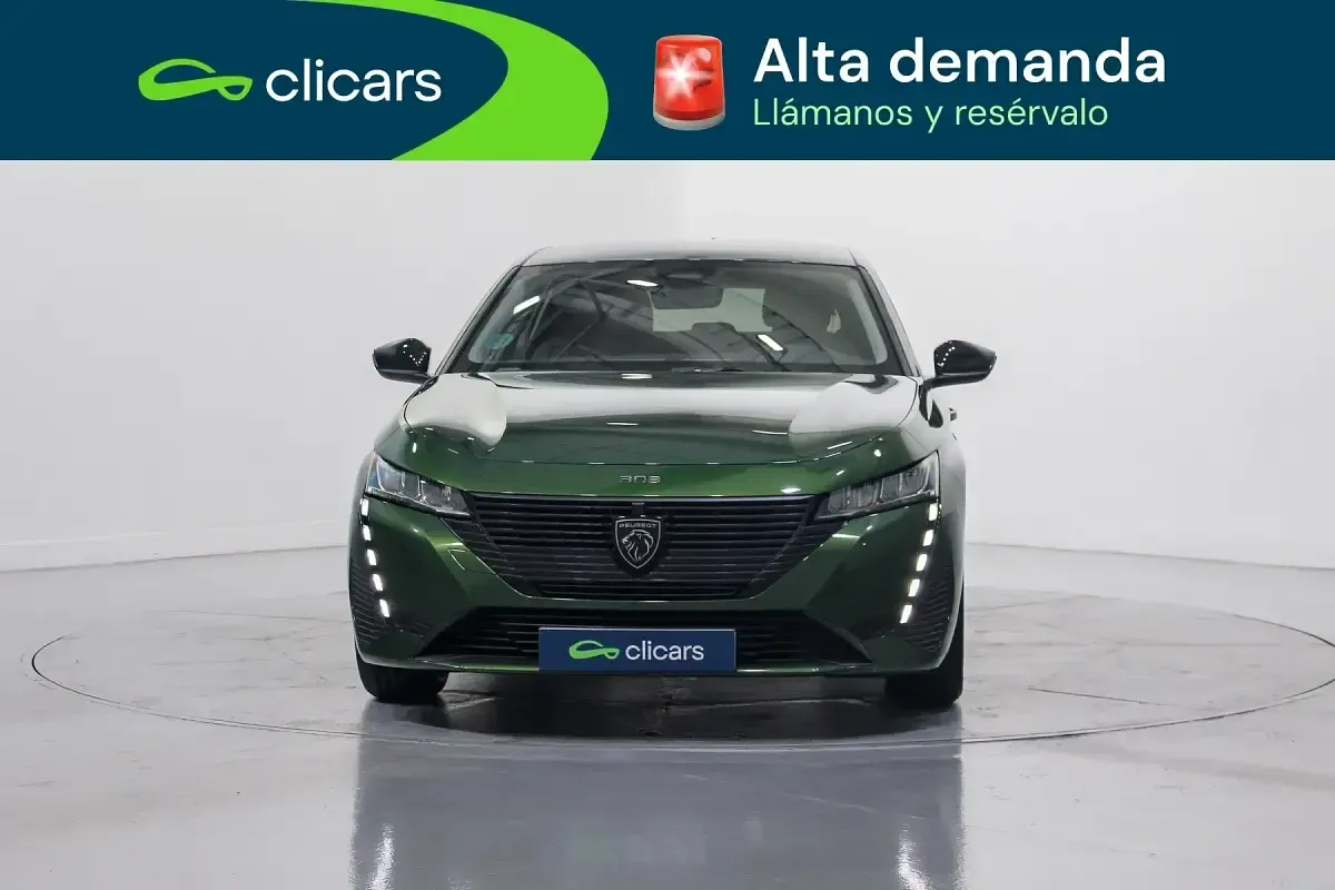 Usado Peugeot 308 Style 130 CV (95 kW) 2024 Verde Berlina