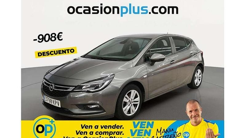 Begagnad Opel Astra Selective 125 HK (91 kW) 2018 Grå Halvkombi