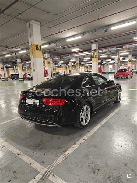 Usado Audi A5 S-Line 225 CV (165 kW) 2014 Negro Coupe