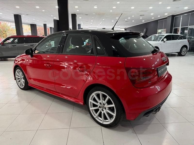 Usado Audi A1 Sportback S-Line 125 CV (91 kW) 2017 Rojo Utilitario