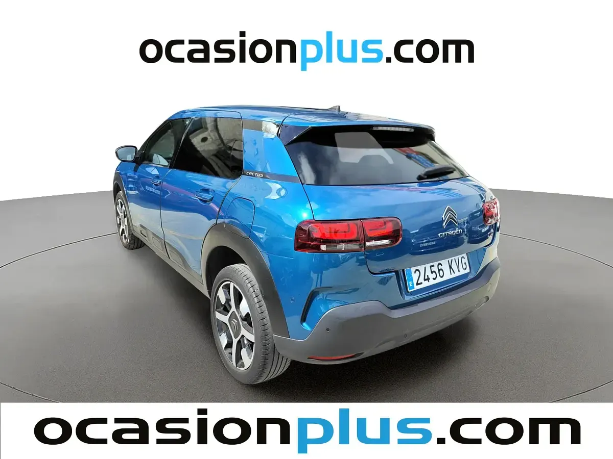 Usado Citroën C4 Cactus Shine 120 CV (88 kW) 2019 Azul Utilitario
