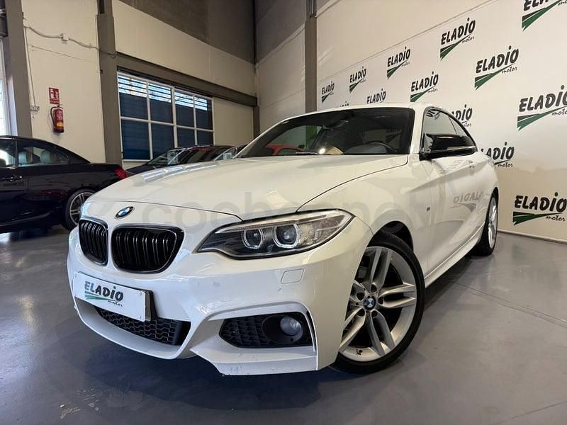 Usado BMW 218 Sport Line 150 CV (110 kW) 2016 Blanco Coupe