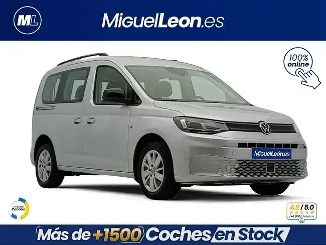 Usado VW Caddy 102 CV (75 kW) 2023 Blanco Monovolumen