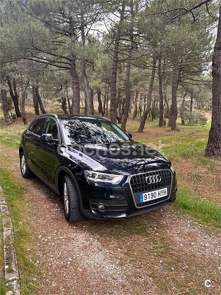 Usado Audi Q3 Ambiente 140 CV (102 kW) 2014 Azul SUV