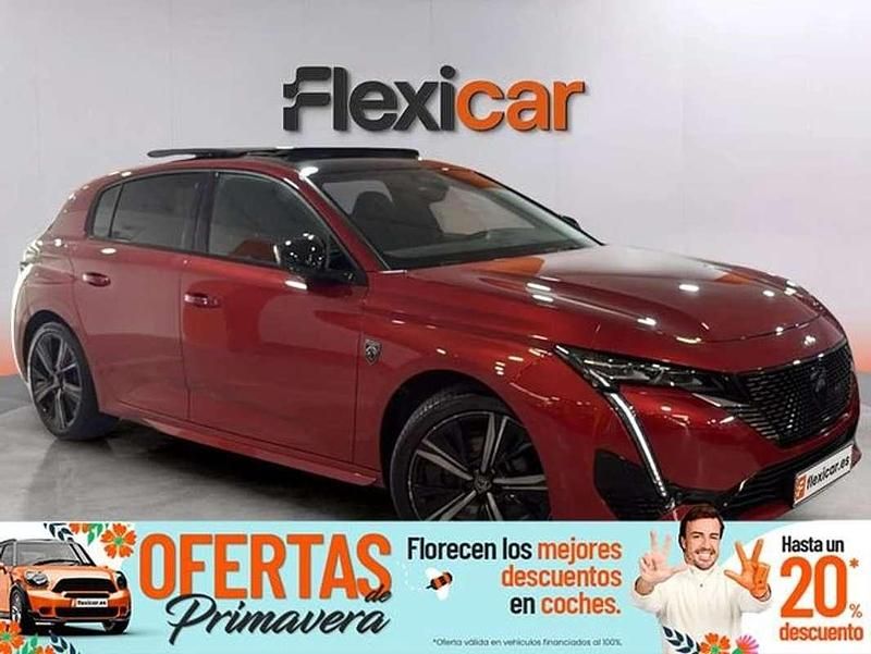 Usado Peugeot 308 GT 131 CV (96 kW) 2022 Rojo Utilitario