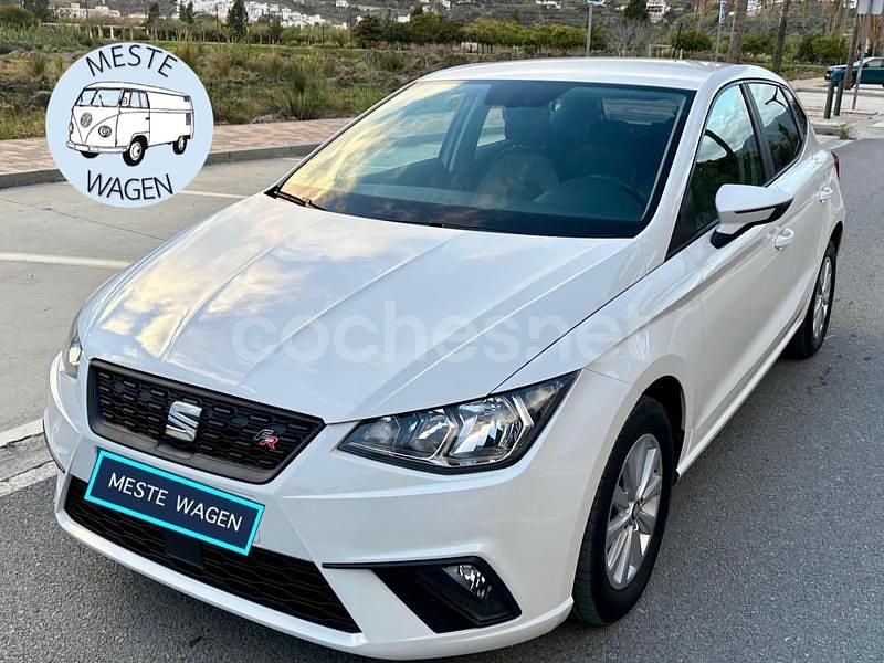 Usado Seat Ibiza Reference 95 CV (69 kW) 2021 Blanco Berlina