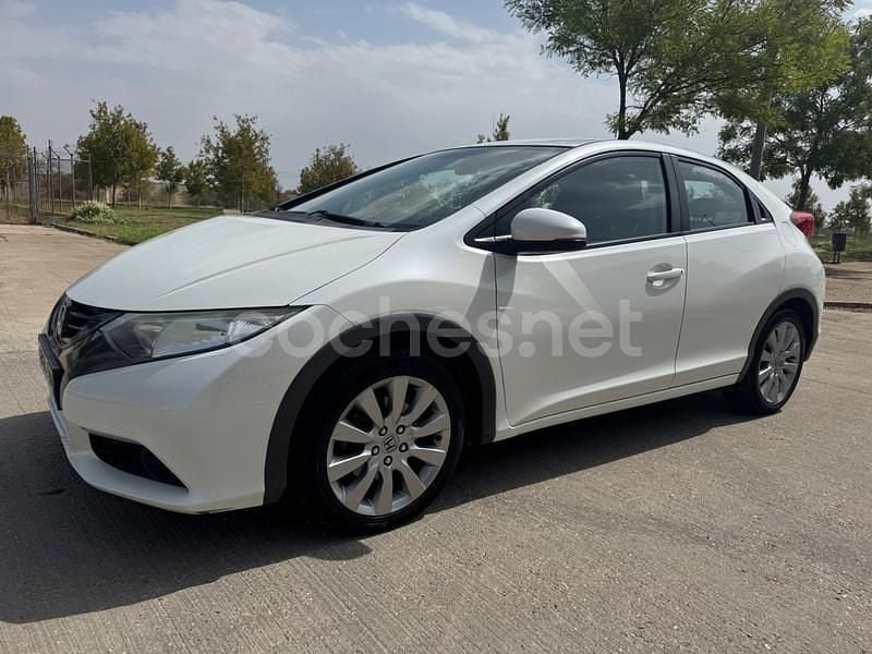 Usado Honda Civic Sport 150 CV (110 kW) 2013 Blanco Berlina