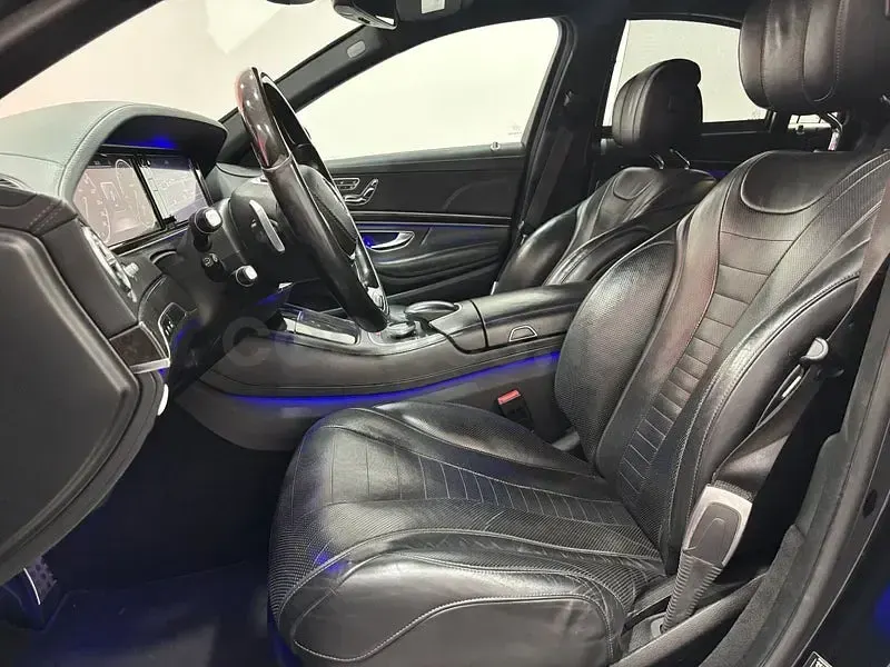 Usado Mercedes S350 258 CV (189 kW) 2013 Negro Berlina