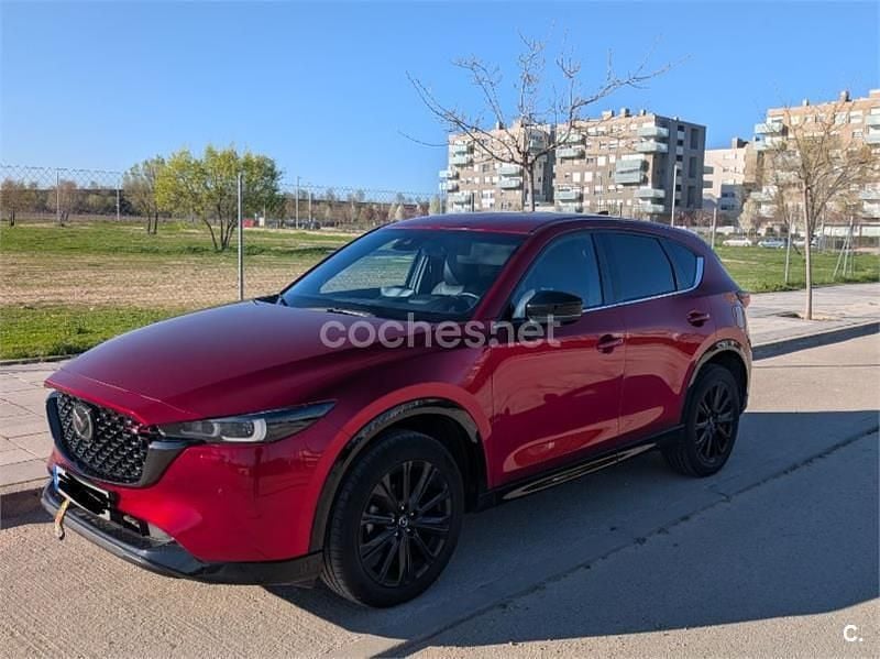 Usado Mazda CX-5 Homura-Line 165 CV (121 kW) 2024 Rojo SUV