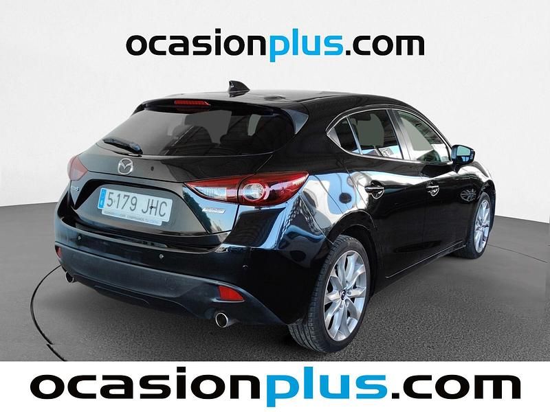 Brugt Mazda 3 Luxury 150 HK (110 kW) 2015 Sort Hatchback