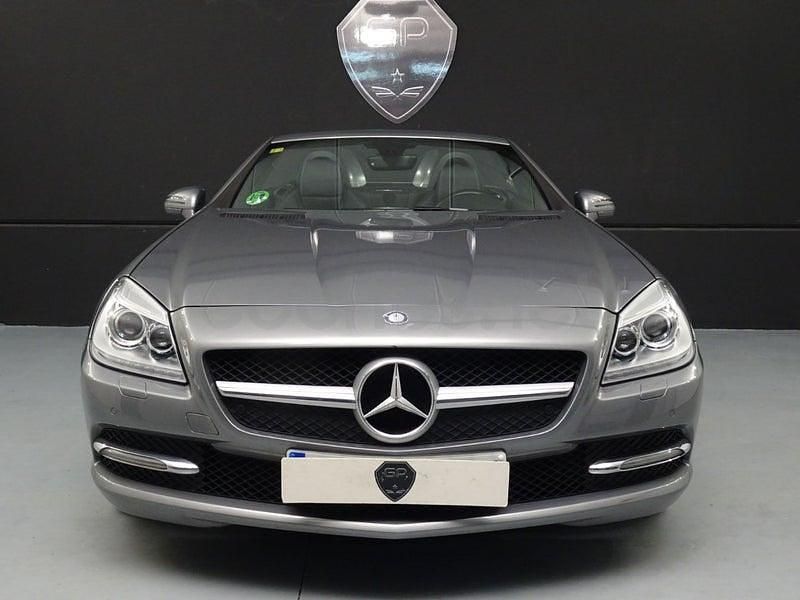 Usado Mercedes SLK250 204 CV (150 kW) 2013 Gris / plata Descapotable