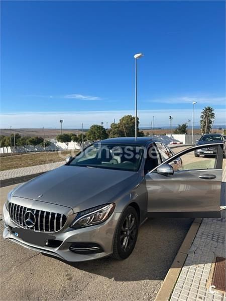 Usado Mercedes C220 Avantgarde 170 CV (125 kW) 2014 Gris / plata Berlina
