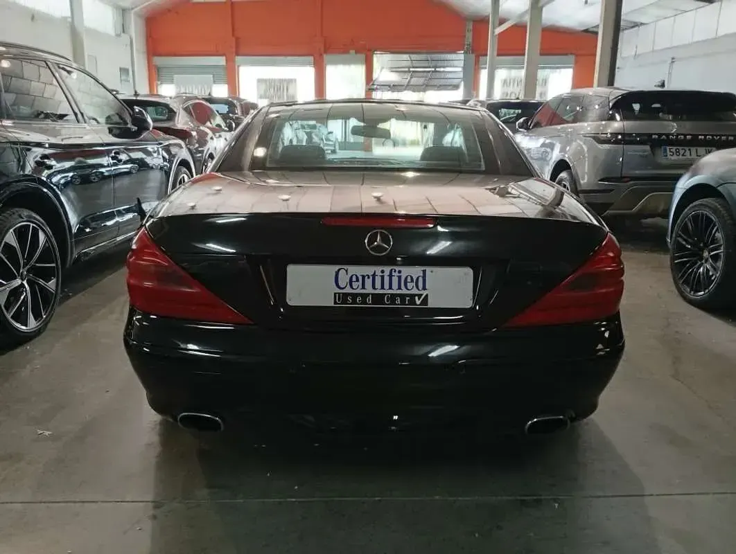 Usado Mercedes SL350 245 CV (180 kW) 2003 Negro Coupe