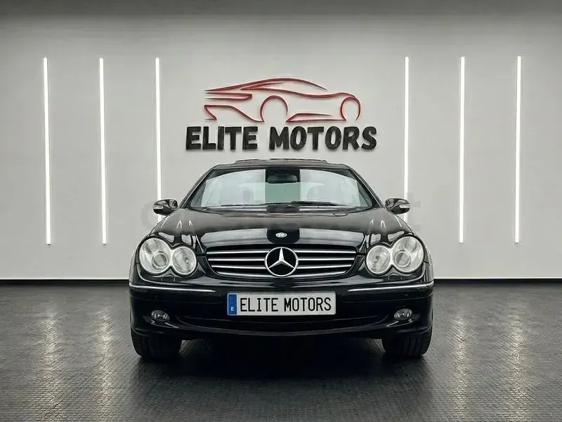 Occasion Mercedes CLK500 Avantgarde 306 PK (225 kW) 2003 Zwart Coupé