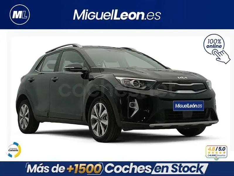 Usado Kia Stonic 84 HP (61 kW) 2023 Preto SUV