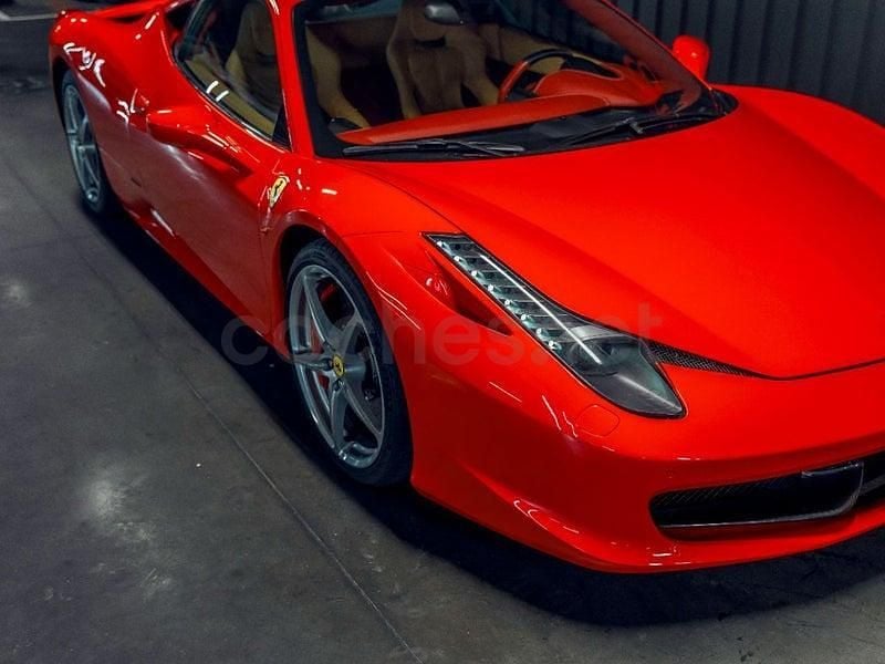 Usado Ferrari 458 570 CV (419 kW) 2011 Rojo Coupe