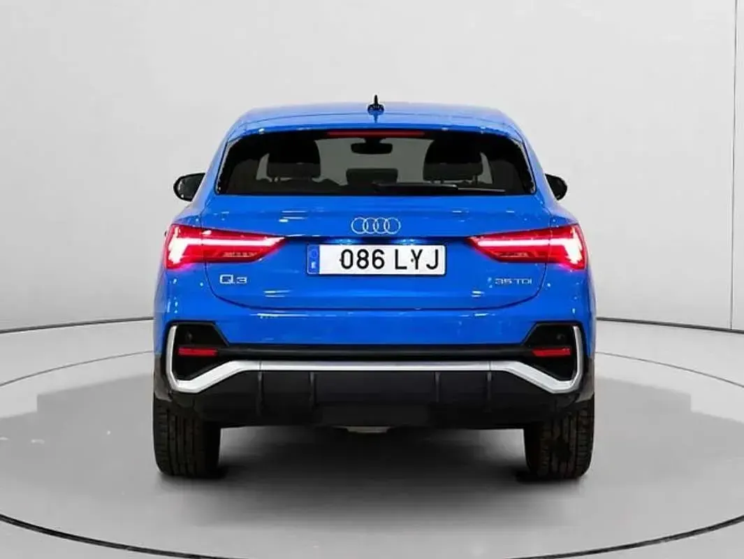Usado Audi Q3 S-Line 150 CV (110 kW) 2022 Azul SUV