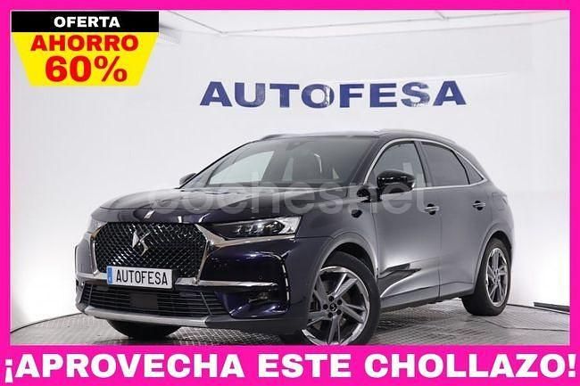 Azul Usado 2021 DS Automobiles DS7 Crossback Grand Chic SUV | 22.850 € (Precio justo) - Imagen 1/4