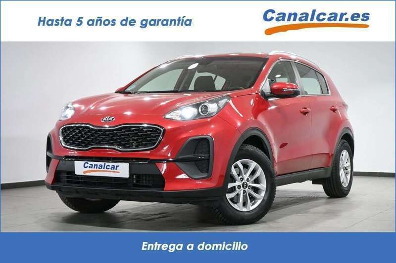 Rojo Usado 2021 Kia Sportage SUV | 18.529 € (Buen precio) - Imagen 1/4