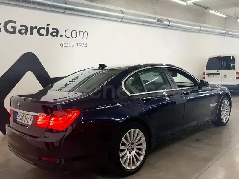 Usado BMW 730L Comfort Edition 258 CV (189 kW) 2012 Azul Berlina
