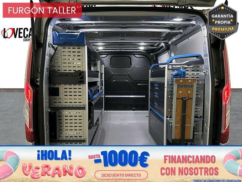 Gris Usado 2021 Ford Transit Custom Berlina | 18.900 € (Buen precio) - Imagen 1/2