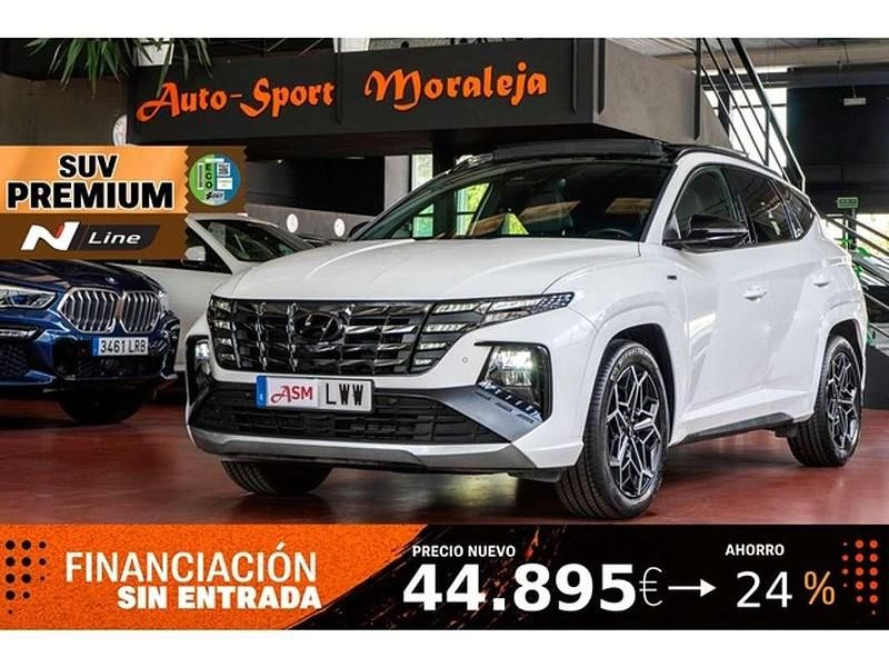 Usado Hyundai Tucson N Line 230 CV (169 kW) 2022 Blanco SUV