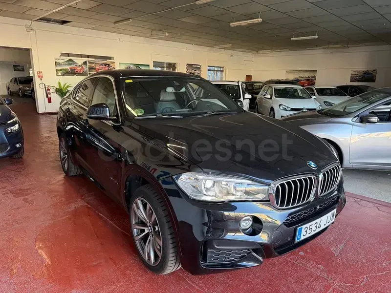 Usado BMW X6 313 CV (230 kW) 2016 Negro SUV