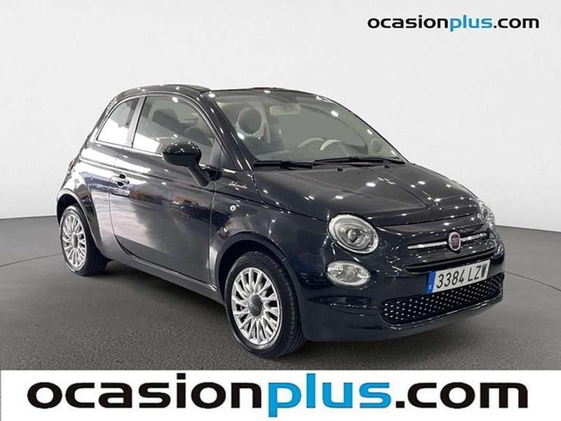 Usado Fiat 500C Dolcevita 71 CV (52 kW) 2022 Negro Descapotable