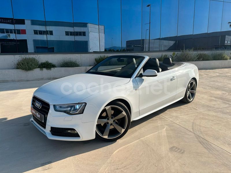 Blanco Usado 2016 Audi A5 Cabriolet S-Line Descapotable | 23.990 € (Caro) - Imagen 1/4