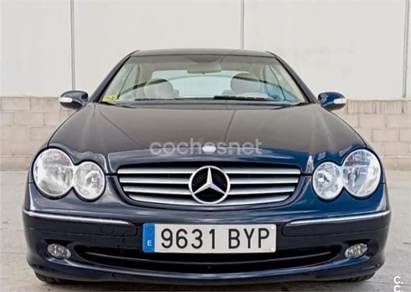 Azul Usado 2002 Mercedes CLK240 Elegance Coupe | 12.700 € - Imagen 1/4