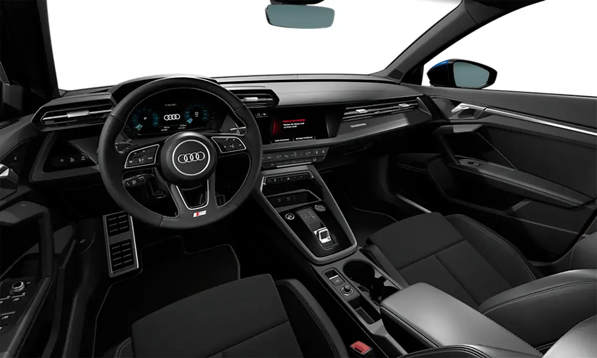 Usado Audi A3 S-Line 110 CV (80 kW) 2022 Azul Berlina