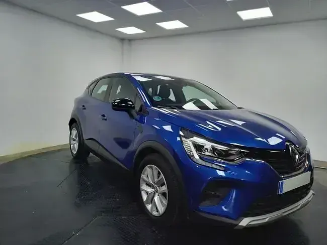 Usado Renault Captur Intens 91 CV (66 kW) 2022 Azul SUV