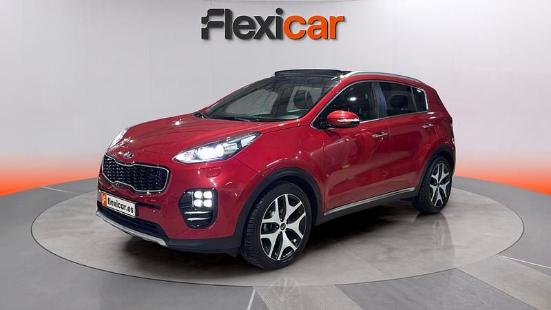 Usado Kia Sportage GT-Line 141 CV (103 kW) 2017 Rojo SUV
